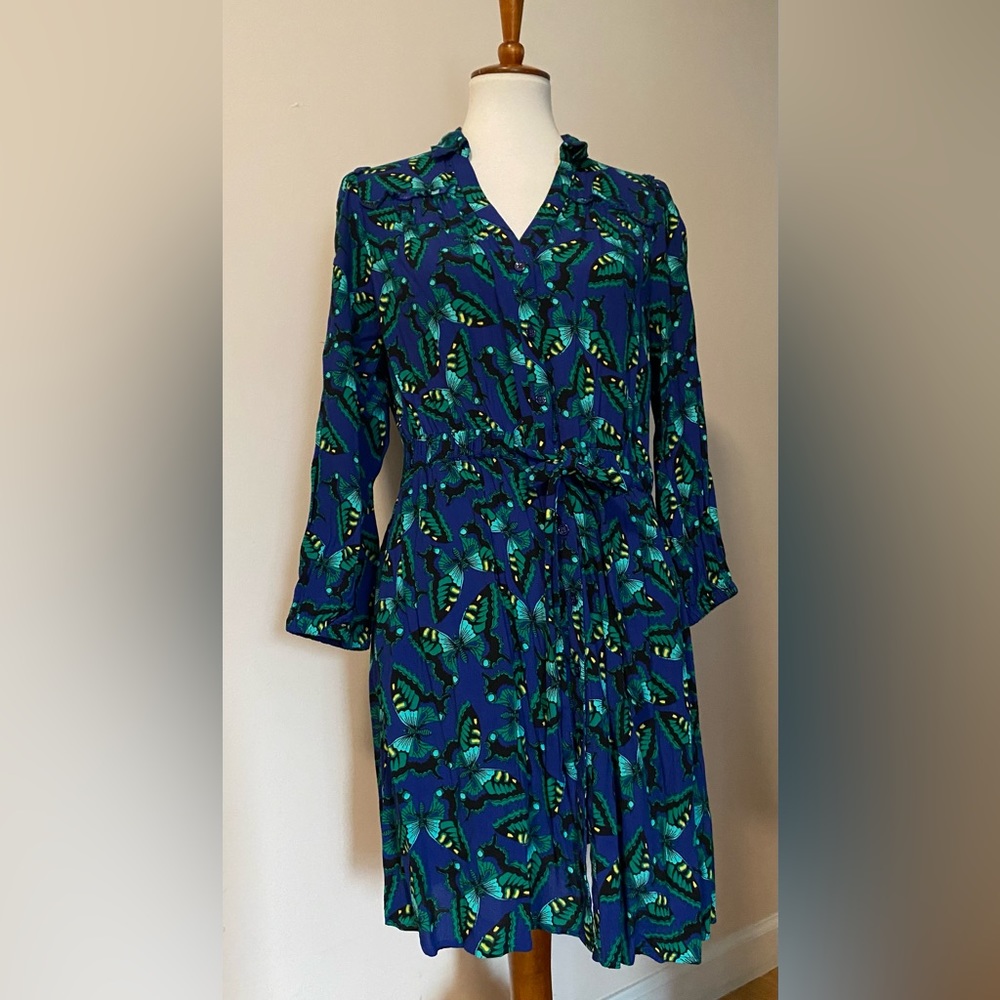 Anthropologie Maeve Butterfly dress